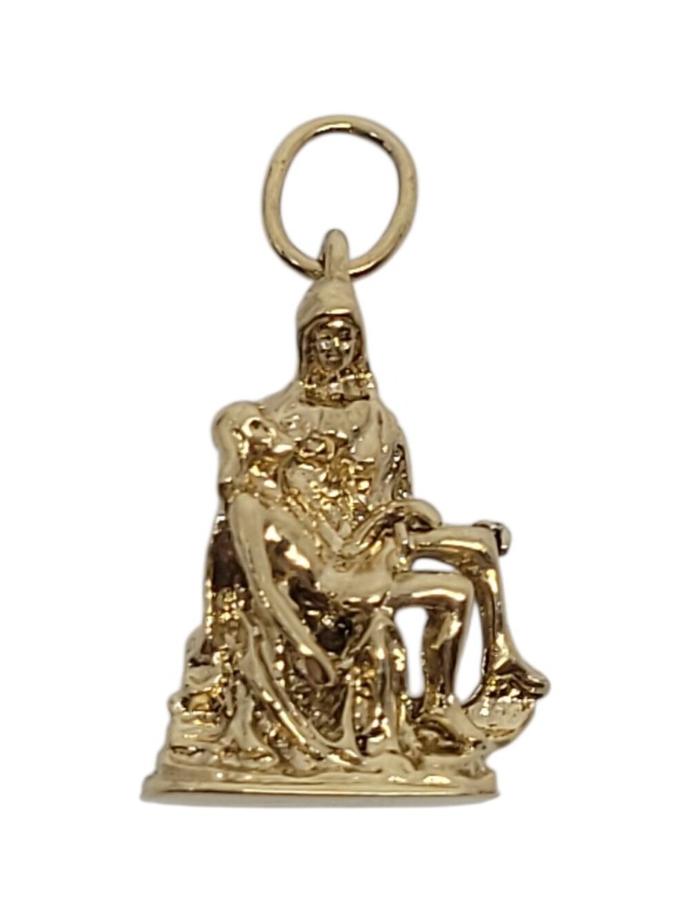 12K Yellow Gold "The Pieta" Charm #24175